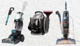 Selection of the best carpet cleaners, including Bissell, Vax and Shark