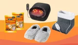 Selection of the best foot warmers and heated slippers