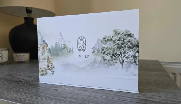 A front view of the Sentier Fragrance Advent Calendar 2026
