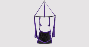 A product image of the Purple Reins Sex Sling