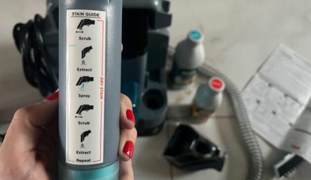 Shark StainStriker Stain & Spot Cleaner instructions