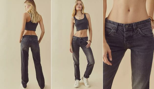 Shelby low rise boyfriend jeans