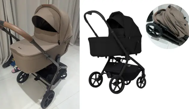 Silver Cross Breez with carrycot