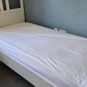 A view of the Simba TripleShield Bamboo Mattress Protector on a bed