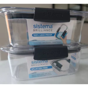 Sistema Brilliance Food Storage Containers in use