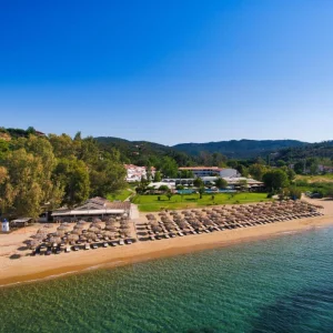 Beachfront at the Skiathos Princess Resort, Greece