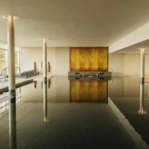 The spa pool at Slieve Donard hotel in Northern Ireland