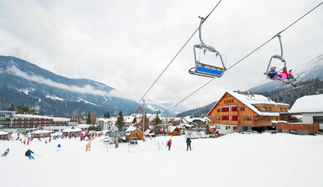 Slovenia ski resort