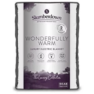 Slumberdown Wonderfully Warm Multi Zone Double Electric Blanket