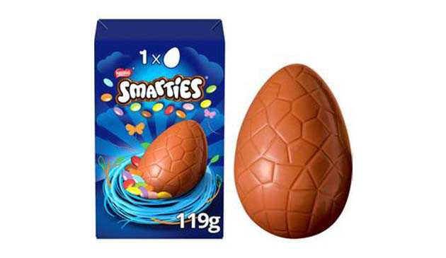 Smarties Easter egg