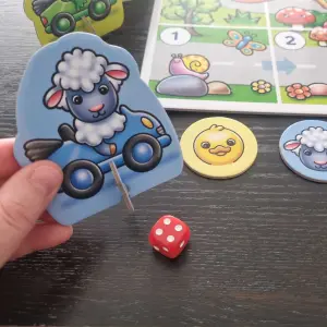 My First Snakes & Ladders board game pieces