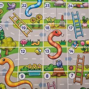 My First Snakes & Ladders board game