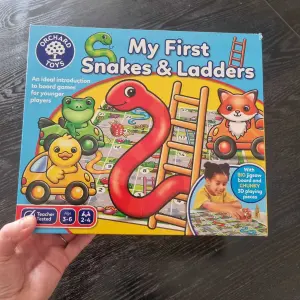 My First Snakes & Ladders board game box