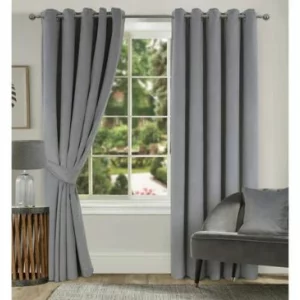 So Home Clever Velvet Thermal Lined Eyelet Curtains