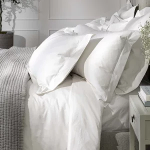 Soak and Sleep White 600TC Egyptian Cotton Superking Fitted Sheet