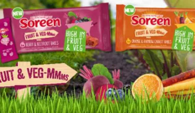 Soreen fruit and veg