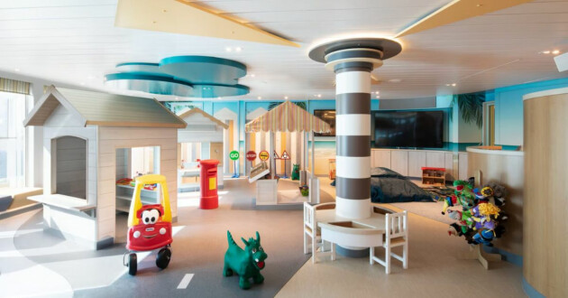 Splashers kids' club on P&O Cruises' Iona