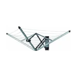 Brabantia WallFix Retractable Washing Line with Protective Fabric Cover