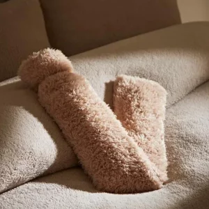Dunelm Teddy Taupe Long Hot Water Bottle