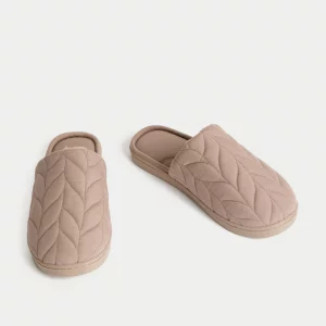 M&S Collection Mule Slippers with Secret Support