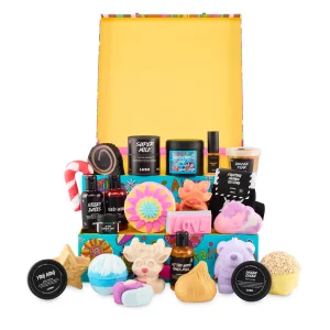 A product image of the Lush Advent Calendar 2025
