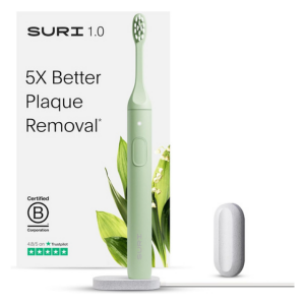 A product image of the SURI Electric Toothbrush