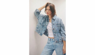 Free People swing denim jacket