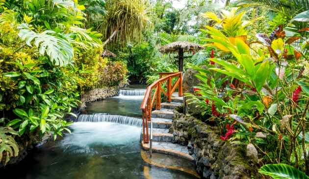 Tabacon Thermal Resort & Spa's hot springs