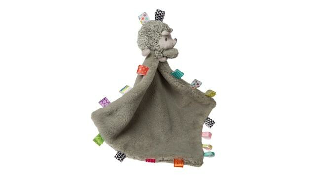A picture of a Mary Meyer Taggies Hedgehog Huggy Blanket.
