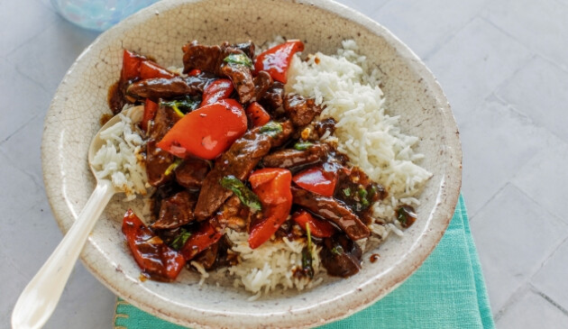 Thai basil beef