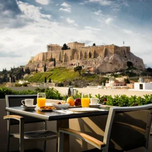 Athens Gate Hotel view
