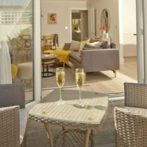 The Bay Colwell Holiday Park terrace