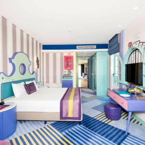 A themed room at The Land Of Legends Kingdom Hotel in Antalya