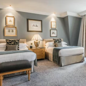 A family room at The Landmark London hotel