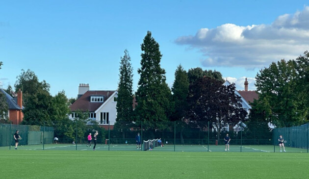 The Lensbury Resort tennis courts