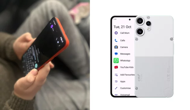 Child using the Other phone