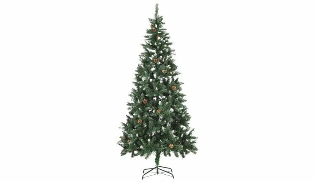 The Seasonal Aisle Green White Pine Artificial Christmas tree