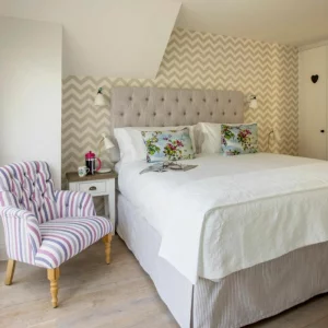 Room decor at the Swan Hotel in Newby Bridge in the Lake District