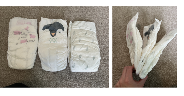Sainsbury's Little Ones vs Kit and Kin vs Eenee nappies