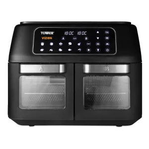 Tower T17102 Vortx Vizion Dual Compartment Air Fryer Oven
