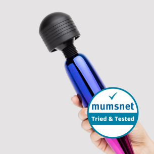 Lovehoney Extra Powerful Multispeed Mains Powered Magic Wand Vibrator with a Mumsnet tried and tested badge