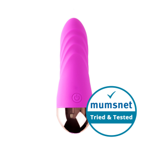 Moregasm+ Bullet with a Mumsnet tried and tested badge