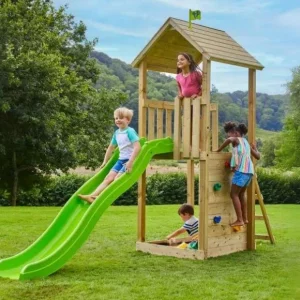 TP Toys Skywood Wooden Play Tower with Ripple Slide