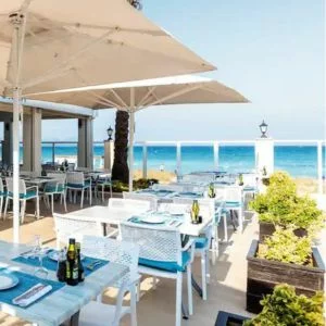 TUI Blue Alcudia Pins Playa Mallorca dining terrace