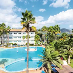 TUI Blue Grupotel Mallorca Mar aerial view of resort and beach