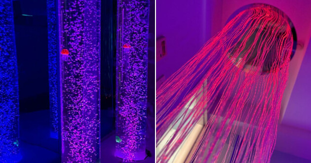 Sensory light features at TUI Blue Nausicaa Beach