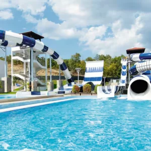Pool at the TUI BLUE Nevis hotel in Sunny Beach, Bulgaria