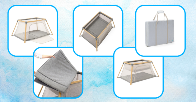 Tutti Bambini Cozee go travel cot different configurations