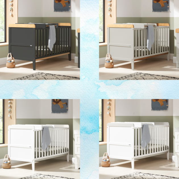 Tutti bambini rio cot bed four colour options