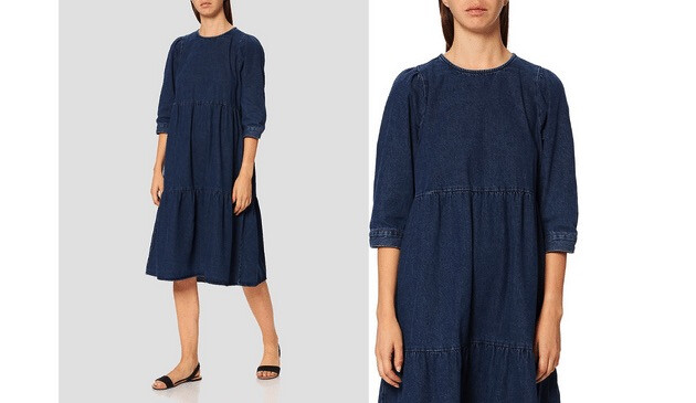 oversized denim dress